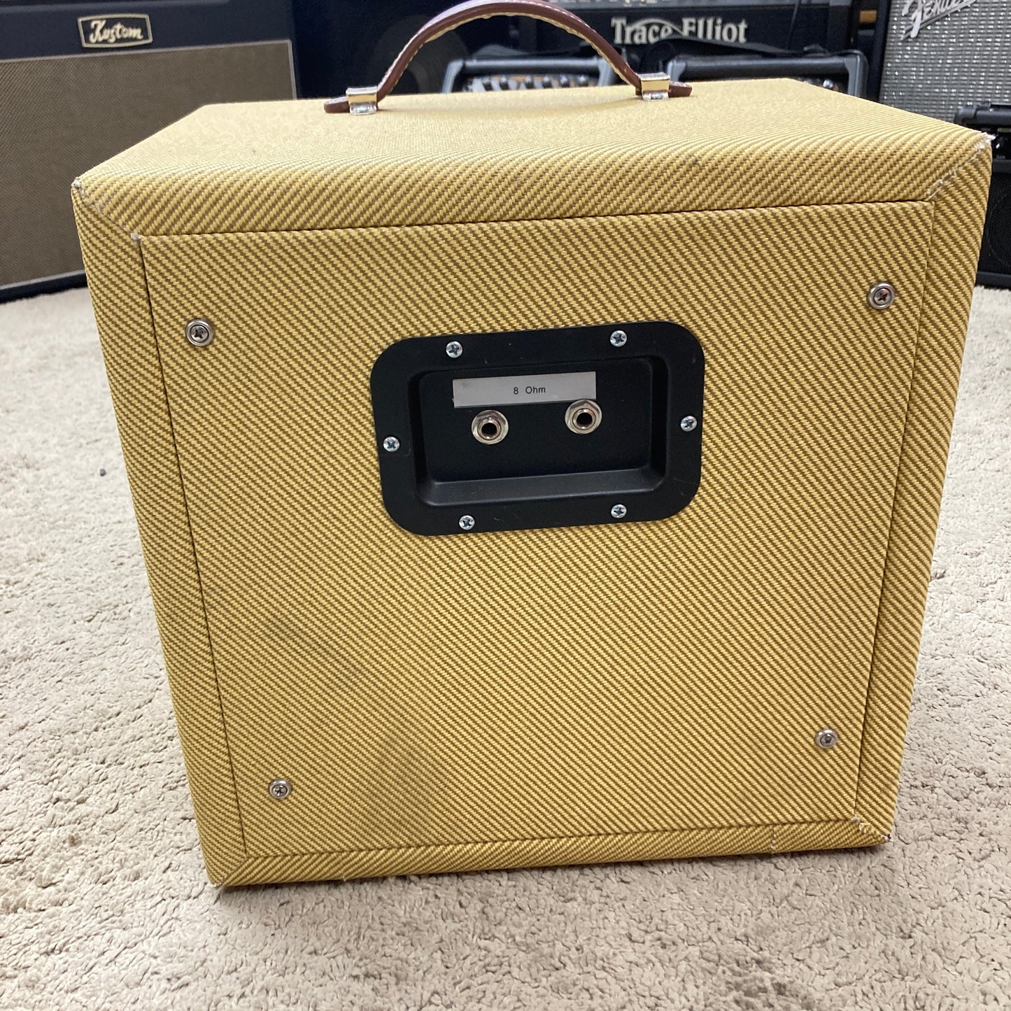 Aron Soitin Custom Made FRFR Cabinet with 8" speaker (Tweed, demo, in store!)