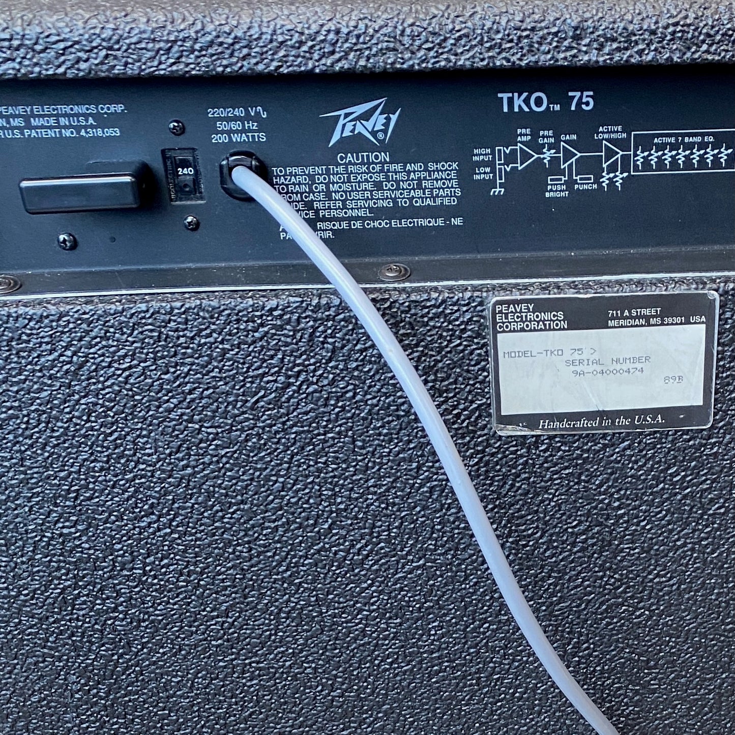 Peavey Electronics Peavey TKO 75 Bass Combo (used)