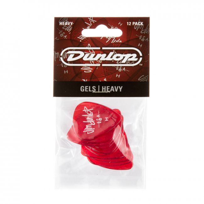 Dunlop Gels Red Heavy plektralajitelma