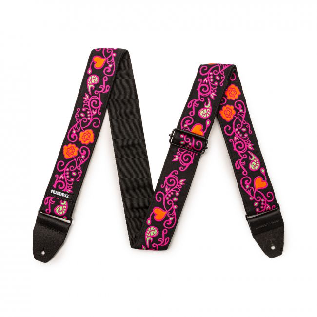 Dunlop Jimi Hendrix Blacklight Monterey Pink hihna - Aron Soitin