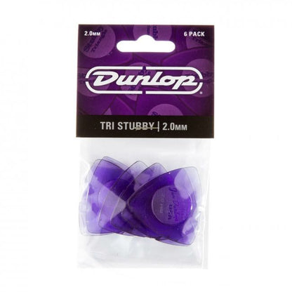Dunlop Tri Stubby 2,0mm, 6kpl