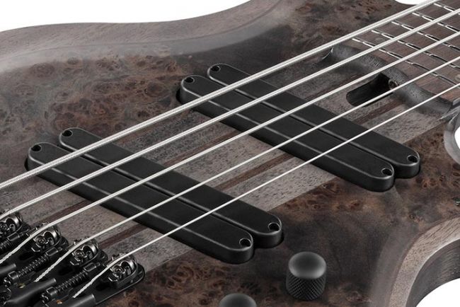 Ibanez BTB805MS-TGF bassokitara kotelolla - Aron Soitin