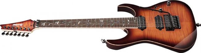 Ibanez RG8527BSR j.Custom-sähkökitara - Aron Soitin