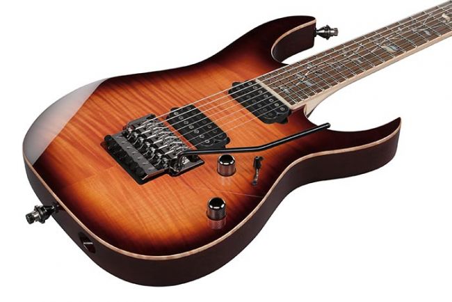 Ibanez RG8527BSR j.Custom-sähkökitara - Aron Soitin
