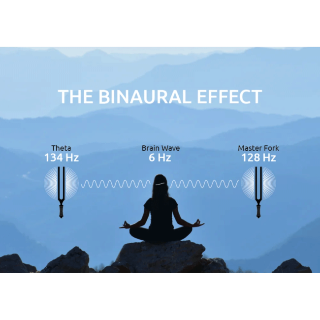 Meinl Sonic Energy Binaural äänirauta Theta 134 Hz