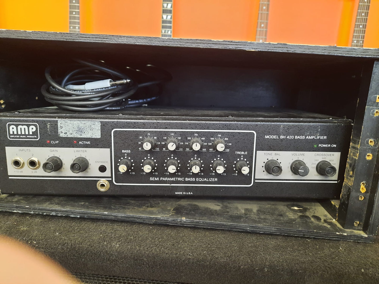 Hartke 4 x 10" & Amp BH-420 bass cab & head