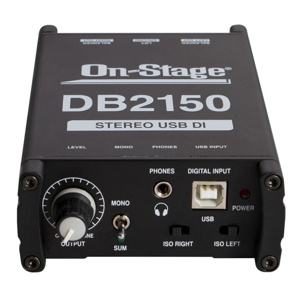On-Stage DB2150 USB DI-boksi - Aron Soitin