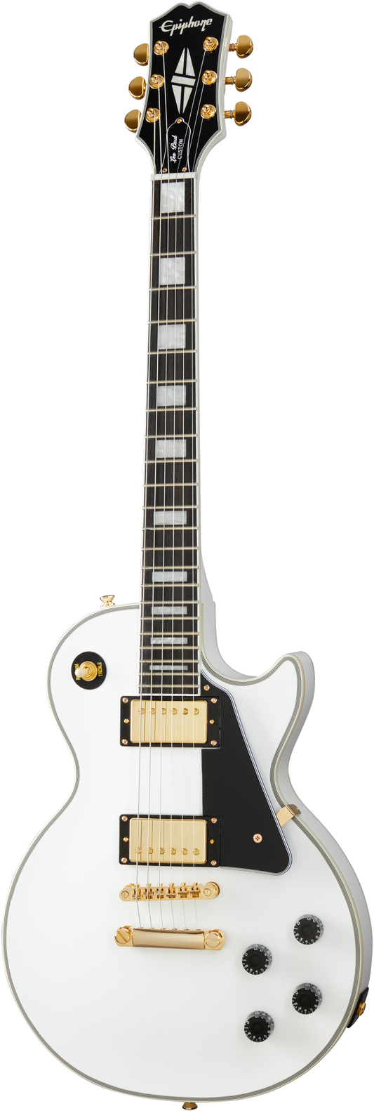 Epiphone Les Paul Custom Alpine White sähkökitara - Aron Soitin