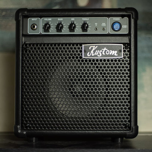 Kustom KXB Series Bass Amp 1 x 6" with 3 Band EQ ~ 10W - Aron Soitin