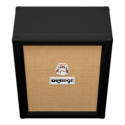 Orange Vertical 2×12″ guitar speaker cabinet, Neo Creamback speakers 120W Black - Aron Soitin