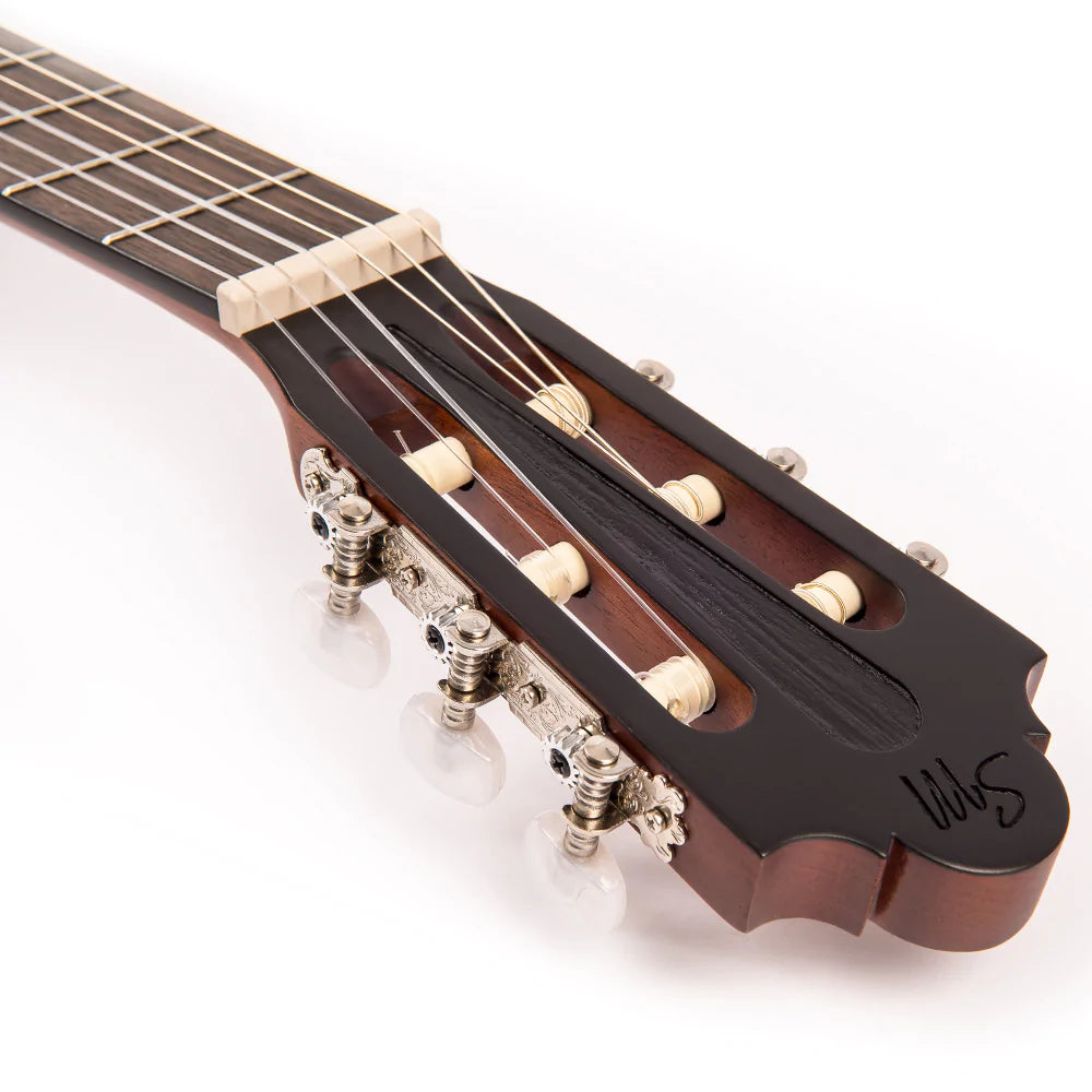 Santos Martinez Estudio Classic Guitar ~ Natural Satin - Aron Soitin