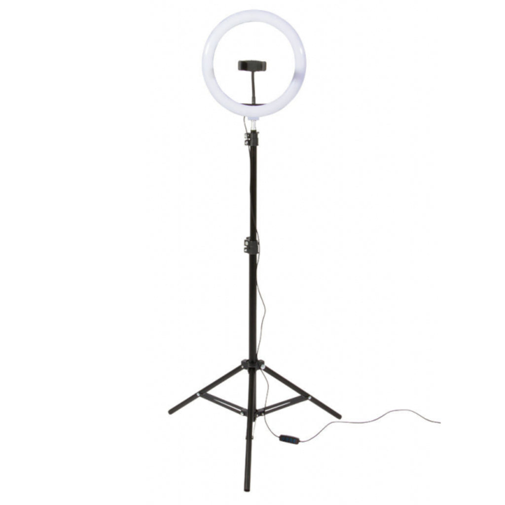 On-Stage LED Ring Light Kit LED-rengasvalo kahdella telineellä - Aron Soitin