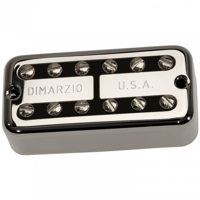 DiMarzio New'Tron Bridge, Nickel/Black DP292FNBK - Aron Soitin