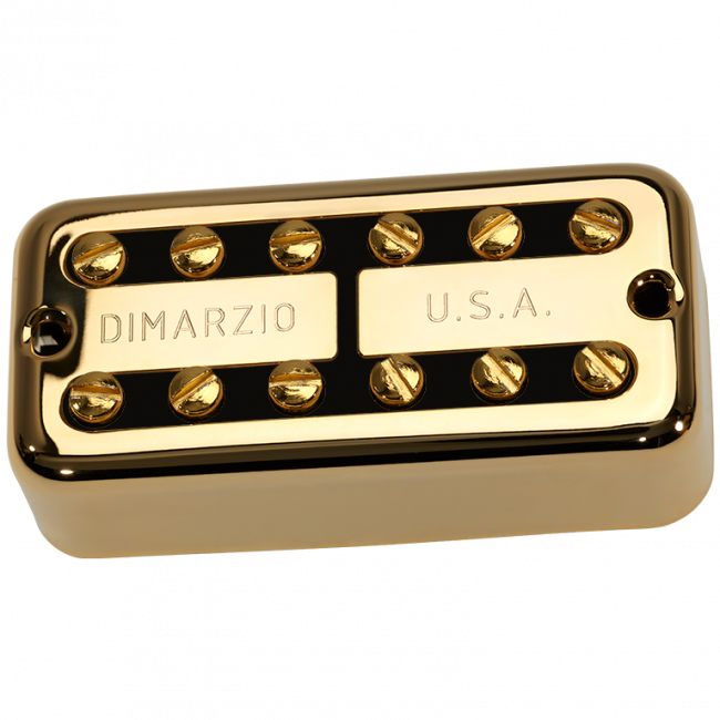 DiMarzio PAF'Tron Neck, Gold/Black DP293GBK - Aron Soitin