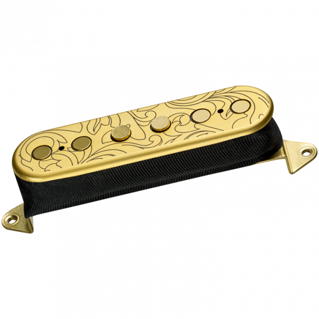 DiMarzio UtoPIA Satin Gold middle - Aron Soitin