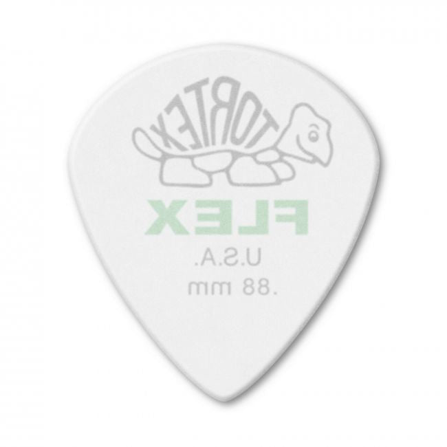 Dunlop Tortex Flex Jazz III 0,88mm plektrat, 12 kpl - Aron Soitin