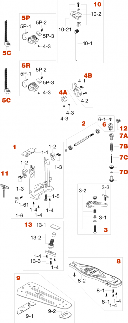 Tama HP9N71 Quick Hook - Aron Soitin