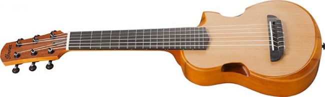 Ibanez AUP10N-OPN pikkolokitara pussilla - Aron Soitin