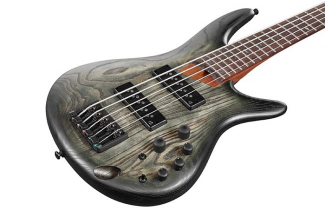 Ibanez SR605E-BKT 5-kielinen bassokitara - Aron Soitin
