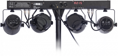 IBIZA LIGHT DJ-60 VALOPAKETTI TELINEELLÄ JA KAUKOSÄÄTIMELLÄ - Aron Soitin