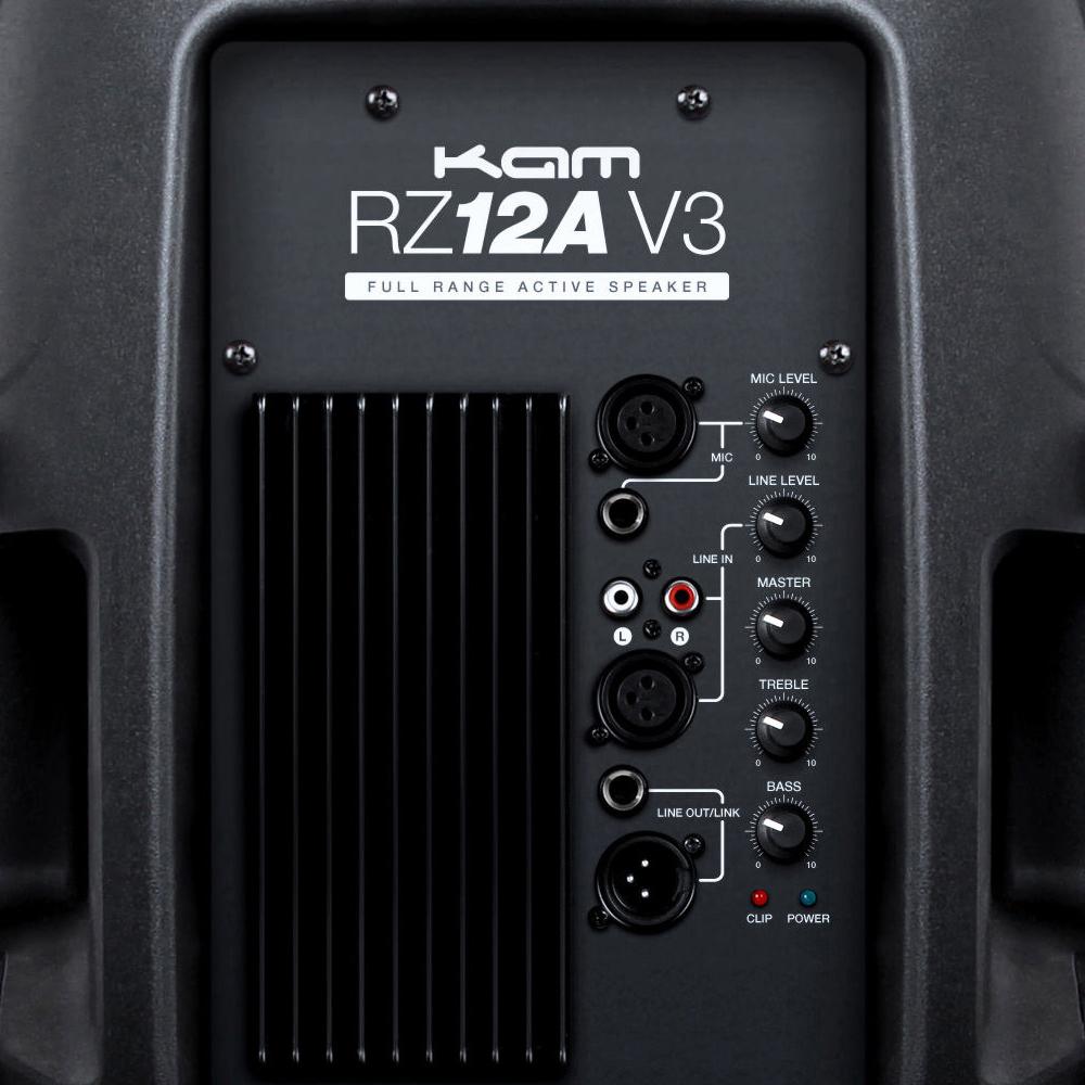 KAM RZ12A 12" aktiivikaiutin 1000w - Aron Soitin