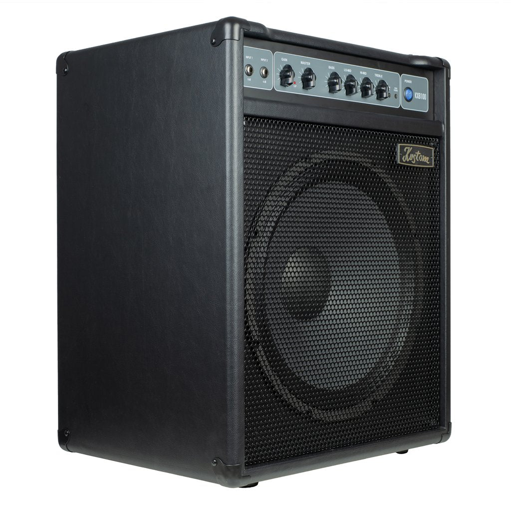 Kustom KXB100 Bass Amp 1 x 15" with 4 Band EQ 100W - Aron Soitin