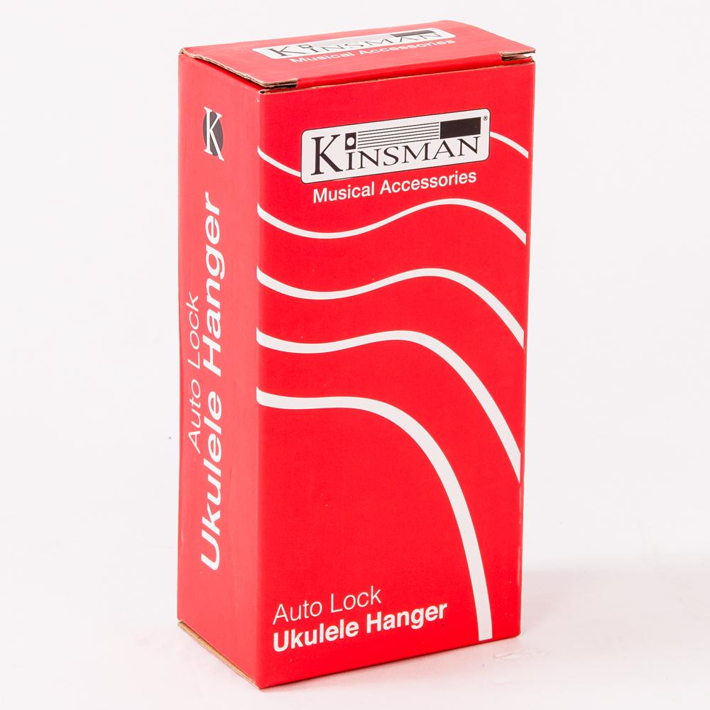 Kinsman KWH5 Auto Lock ukulelen seinäteline - Aron Soitin