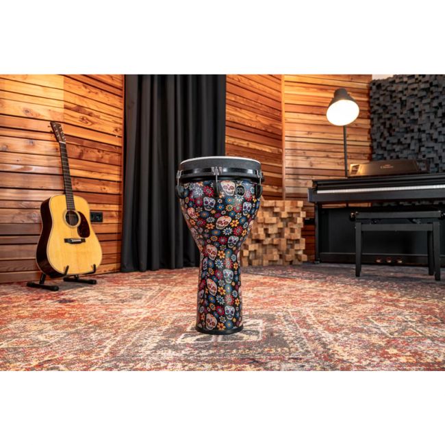 Meinl 12" Jumbo Djembe, Day of The Death - Aron Soitin