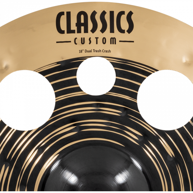 Meinl Classics Custom 18" Dual Trash Crash - Aron Soitin