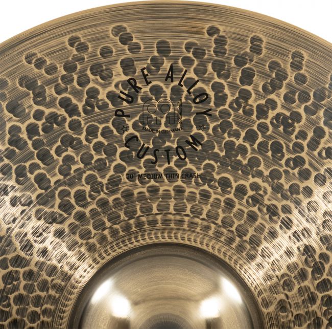 Meinl 20" Pure Alloy Custom Medium Thin Crash - Aron Soitin