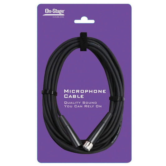 On-Stage Microphone Cable XLR-XLR ~ 20ft/6m - Aron Soitin