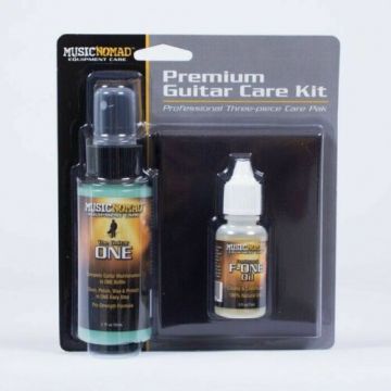 MUSICNOMAD MN-140 PREMIUM GUITAR CARE PACK KITARAN HOITOSETTI - Aron Soitin