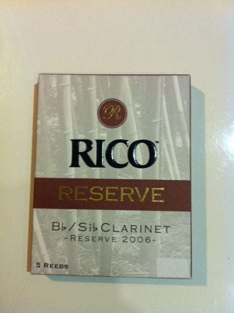 Rico Reserve 3 Bb klarinetin lehtipaketti ( 5 lehteä ) - Aron Soitin