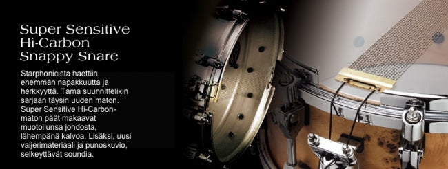 Tama Starphonic PST146 teräs virvelirumpu 6" x 14" - Aron Soitin