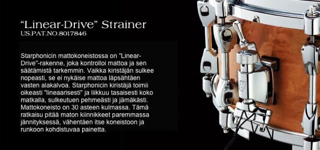 Tama Starphonic PST146 teräs virvelirumpu 6" x 14" - Aron Soitin