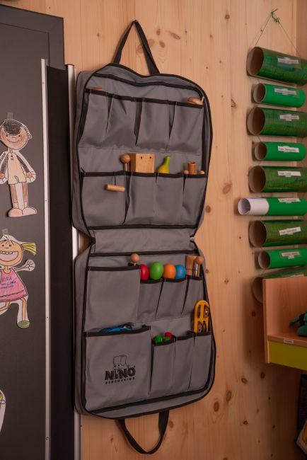 Nino Percussion lasten suuri rytmisetti laukulla NINOSET17 - Aron Soitin