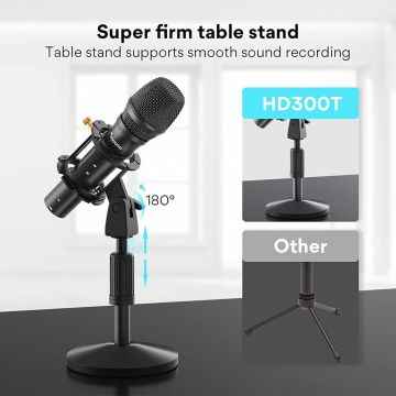 Maono AU-HD300T USB/XLR Dynamic Broadcast Microphone