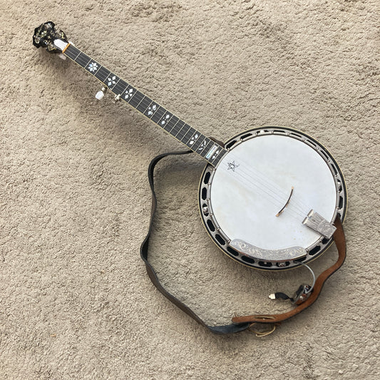 Custom Luthier 5-String Bluegrass Banjo by Esa Hokkanen (Varve Oy, 1989) – Gibson Mastertone Replica (used)