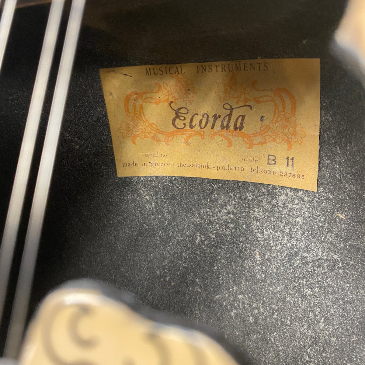 Ecorda B11 Greek Bouzouki (used)