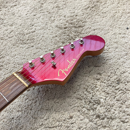 Fender Sonoran SCE Electro Acoustic Guitar, Candy Apple Red (used)
