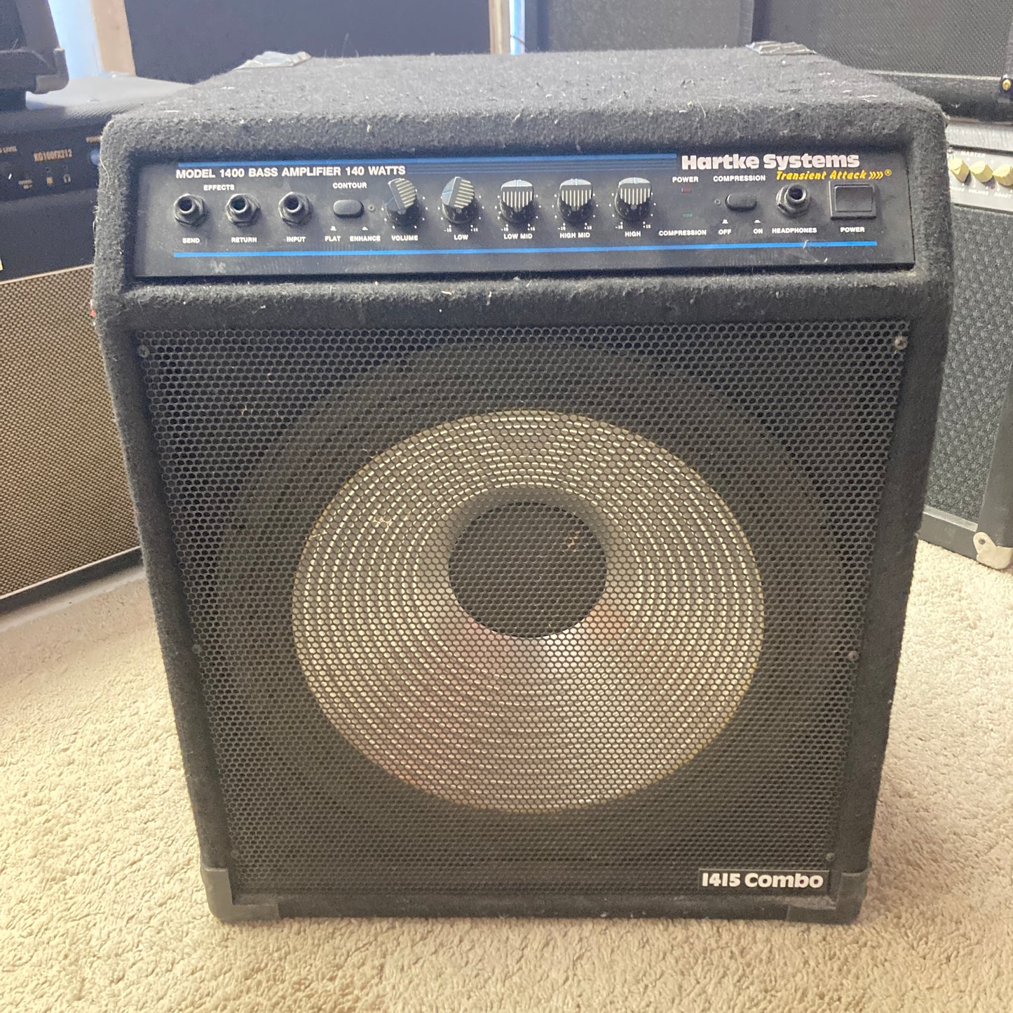 Hartke 1415 Bass Combo Amplifier 140 watts (used)