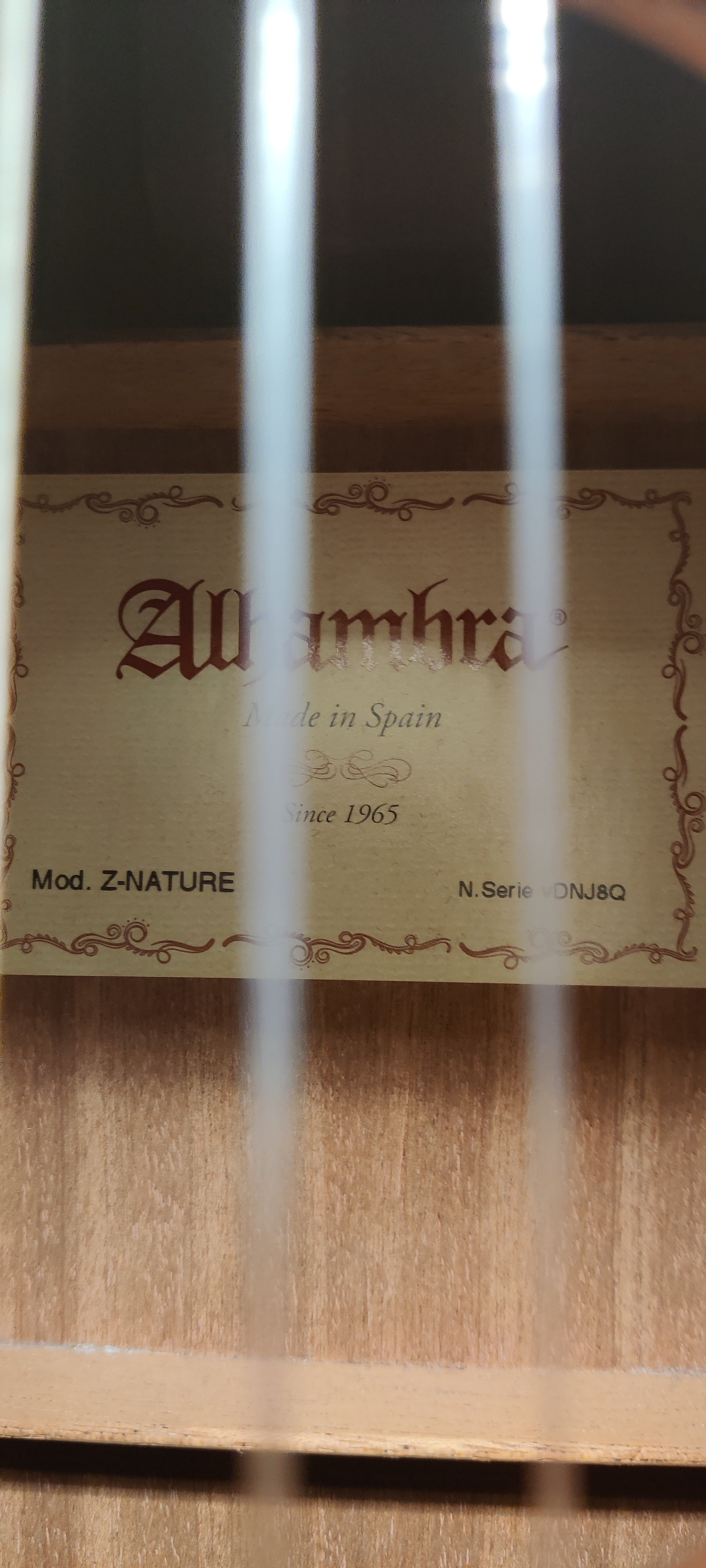Alhambra Z Nature classical guitar (used) - Aron Soitin