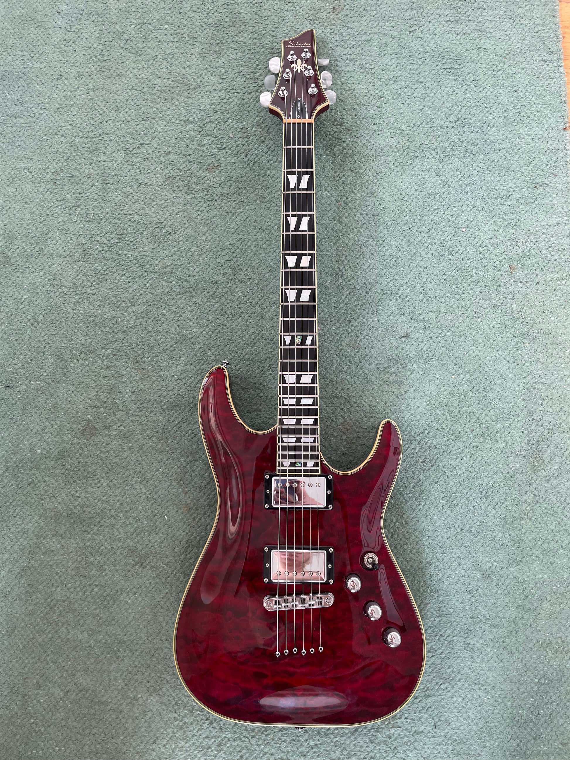 Schecter C-1 Custom (used) - Aron Soitin