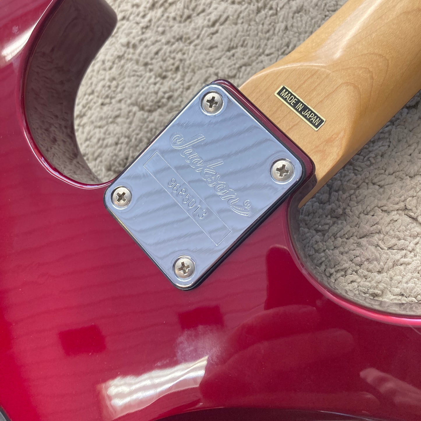 Jackson Dinky DX10D (Made in Japan, early 2000s, used)