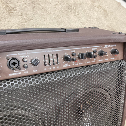Laney LA65D Acoustic Guitar Combo Amplifier (demo)
