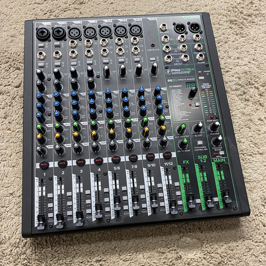 Mackie ProFX12v3 12-Channel Analog Mixer with USB (used)
