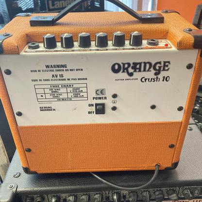 Orange Crush 10 Guitar Combo Amp (used)
