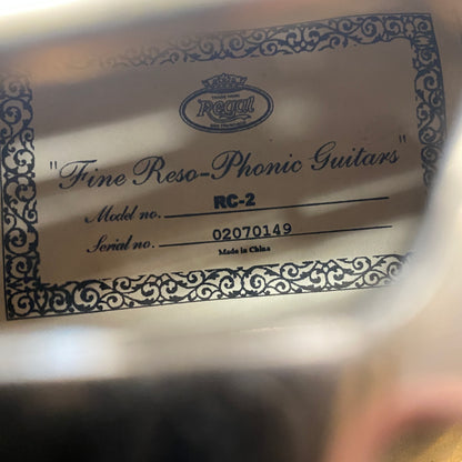 Regal RC-2 Duolian Resonator Guitar (used)