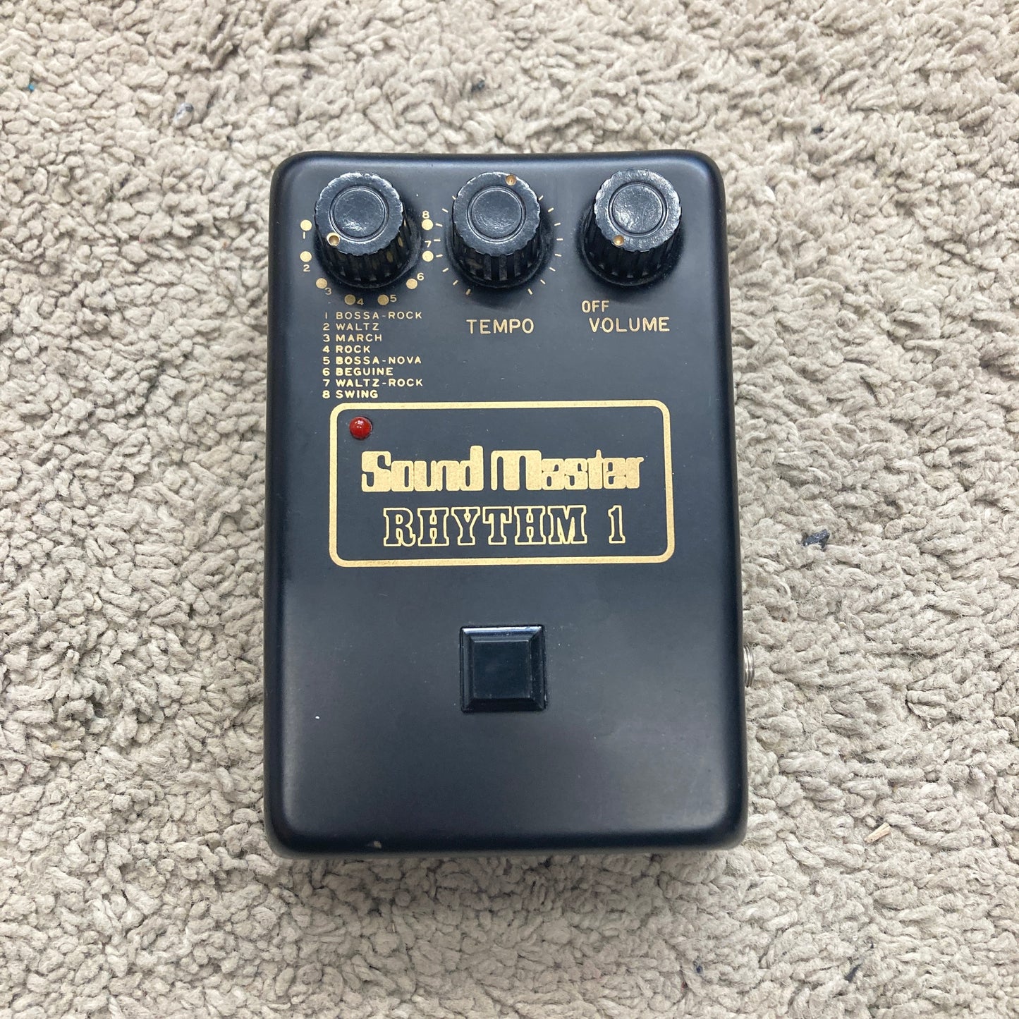 Soundmaster Rhythm 1 pedal (used)