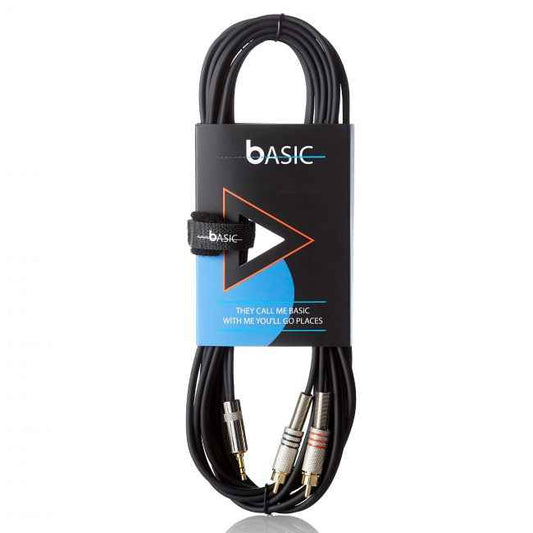 Bespeco TRS 3,5mm - 2xRCA